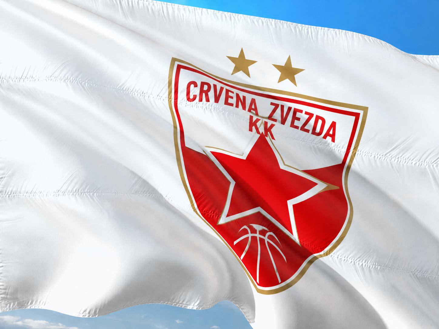 Crvena Zvedza v Besiktas, with a local fan